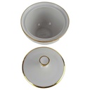 [458142323] Zuckerdose Goldrand Bavaria Germany Form 0200 1 Weiß gebraucht - gut Bild 2