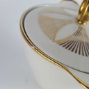 [458142324] Zuckerdose Golddekor Bareuther Elfenbein Beige gebraucht - gut Bild 3