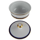 [458142325] Zuckerdose Goldrand Jaeger & Co PMR Blau gebraucht - gut Bild 2