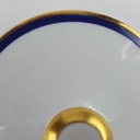 [458142325] Zuckerdose Goldrand Jaeger & Co PMR Blau gebraucht - gut Bild 4