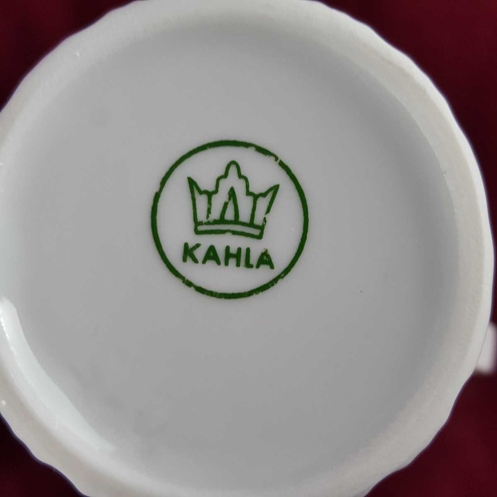 [458142326] Milchkännchen Goldrand 0,1 L Kahla weiß gebraucht - gut Bild 6