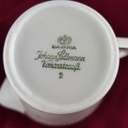 [458142329] Milchkännchen Golddekor 0,15 L Seltmann Weiden Vohenstrauß Weiß gebraucht - gut Bild 7