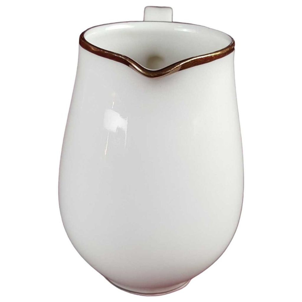 [458142333] Milchkännchen Goldrand 0,2 L Bavaria Germany Form 0200 1 Weiß gebraucht - gut Bild 2