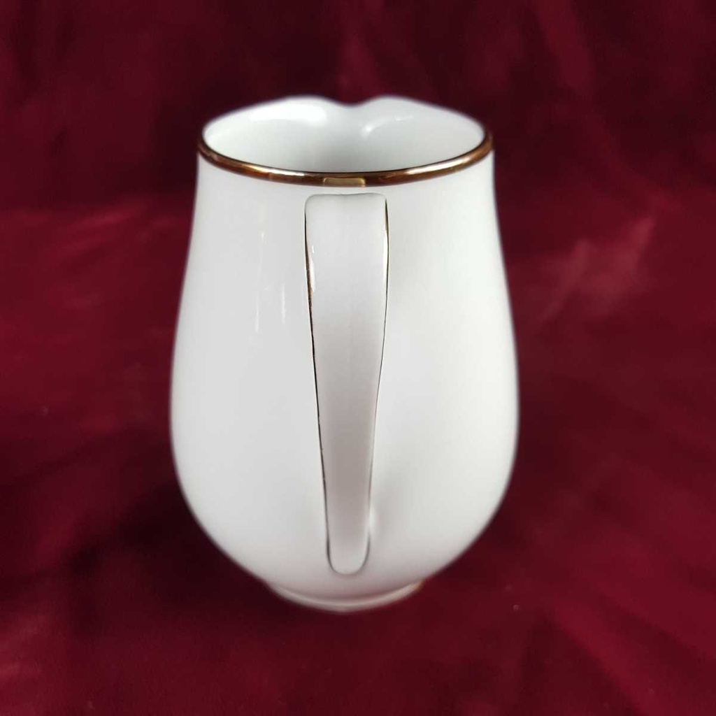 [458142333] Milchkännchen Goldrand 0,2 L Bavaria Germany Form 0200 1 Weiß gebraucht - gut Bild 4