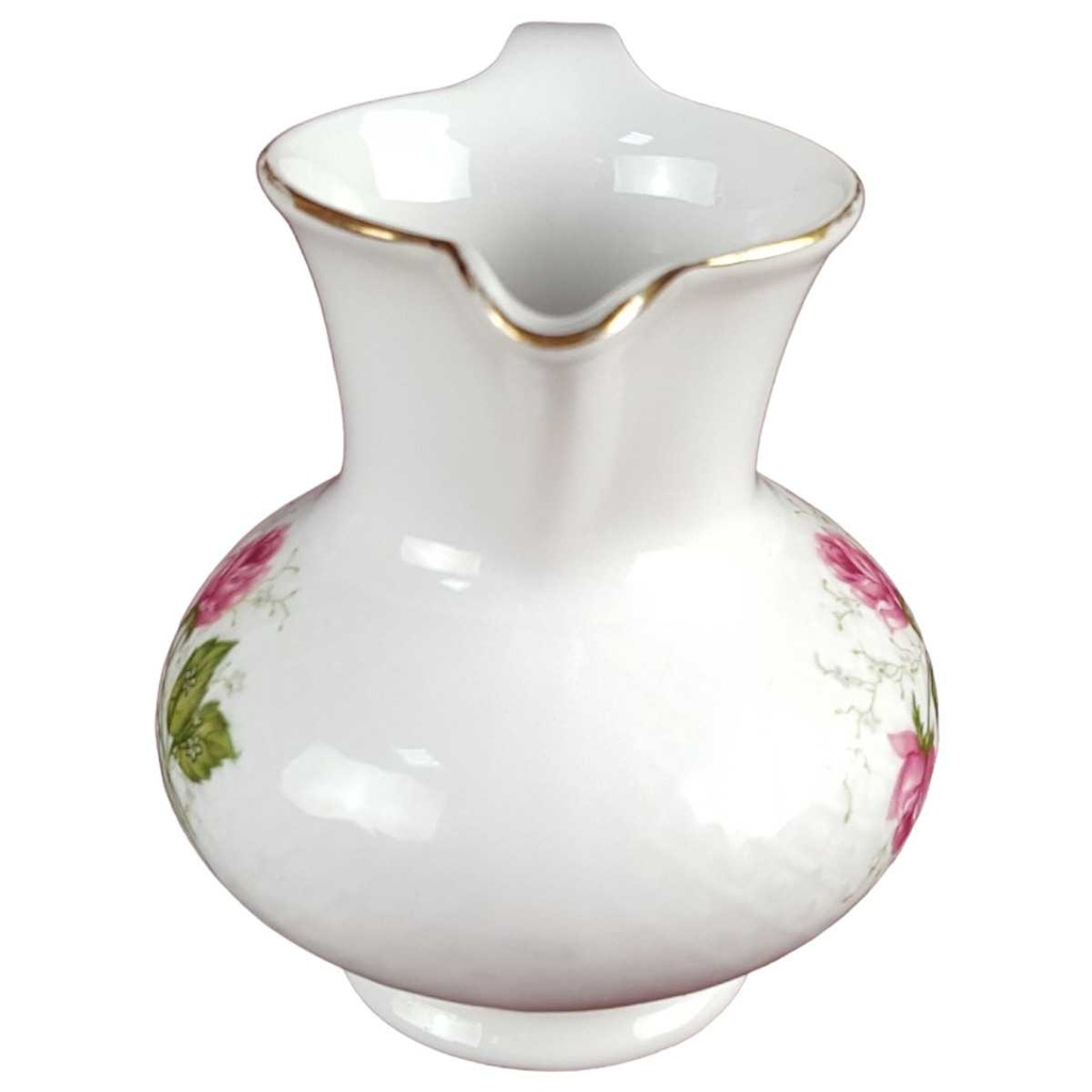 [458142335] Milchkännchen 0,15 L Seltmann Weiden Annabell rosa Rose gebraucht - gut Bild 2