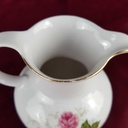 [458142335] Milchkännchen 0,15 L Seltmann Weiden Annabell rosa Rose gebraucht - gut Bild 4