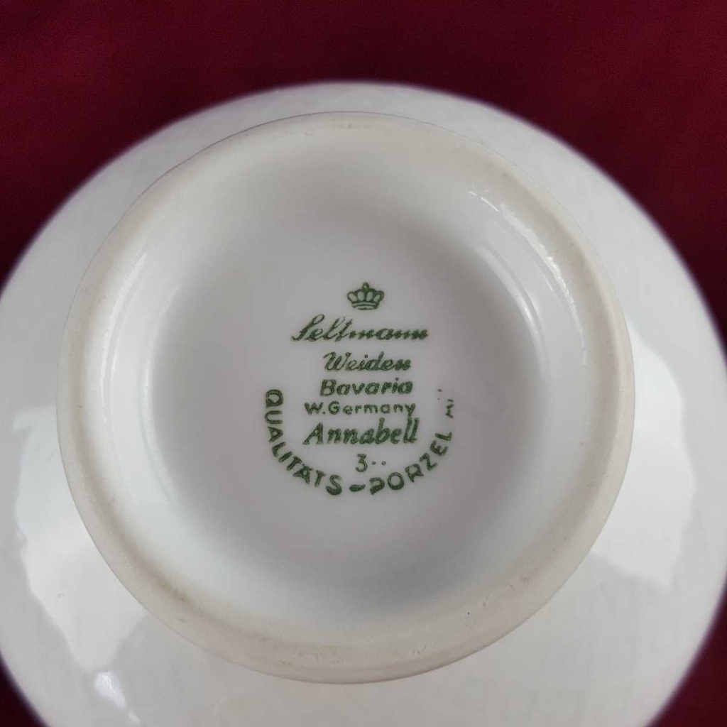 [458142335] Milchkännchen 0,15 L Seltmann Weiden Annabell rosa Rose gebraucht - gut Bild 5