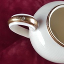 [458142336] Milchkännchen Goldrand 0,2 L Schumann Form 0150 Elfenbein Beige Bavaria gebraucht - gut Bild 5