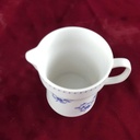 [458142338] Milchkännchen 0,1 L Melitta Blau Dekor Weiß gebraucht - gut Bild 4