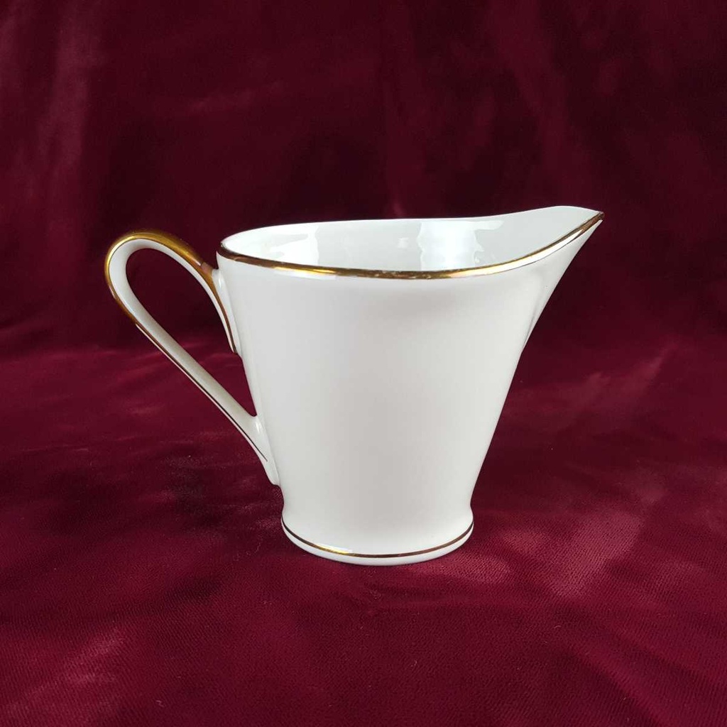 [458142339] Milchkännchen Goldrand 0,175 L Jaeger & Co PMR Elfenbein Beige gebraucht - gut Bild 3