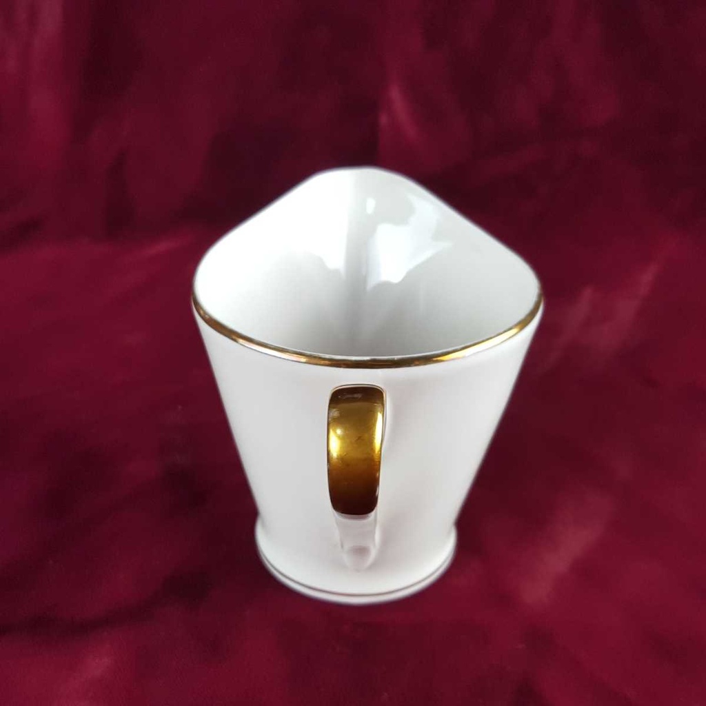 [458142339] Milchkännchen Goldrand 0,175 L Jaeger & Co PMR Elfenbein Beige gebraucht - gut Bild 5