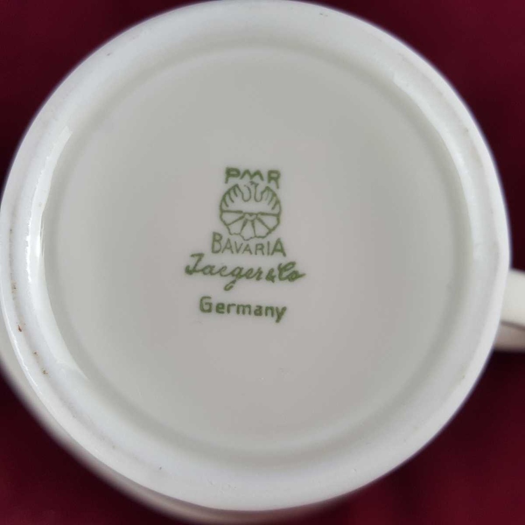 [458142339] Milchkännchen Goldrand 0,175 L Jaeger & Co PMR Elfenbein Beige gebraucht - gut Bild 6