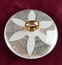[458142342] Milchkännchen Golddekor 0,1 L Bareuther Elfenbein Bavaria gebraucht - gut Bild 6