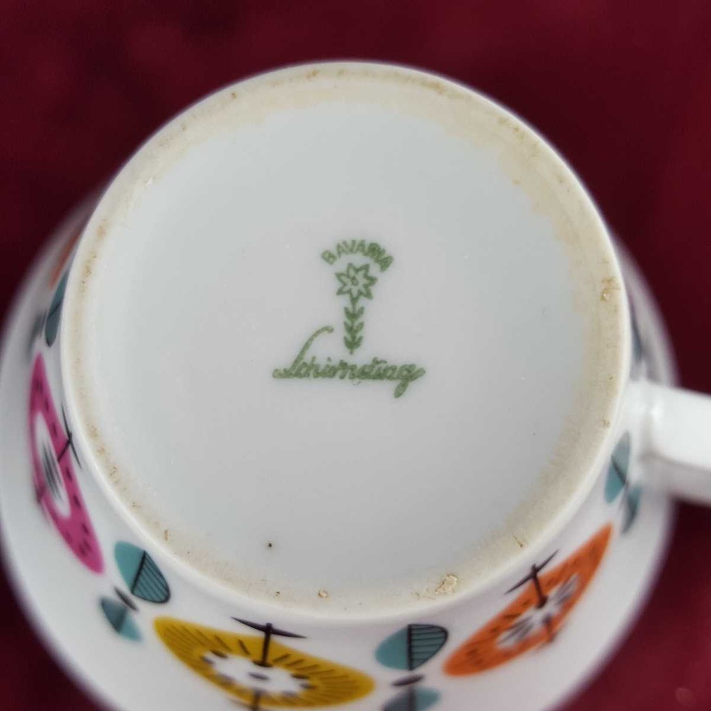 [458142354] Kaffeetasse Schirnding Bavaria mehrfarbig gebraucht - gut Bild 5