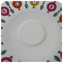 [458142357] Untertasse für Kaffee 15 cm Schirnding Bavaria mehrfarbig gebraucht - akzeptabel Bild 2