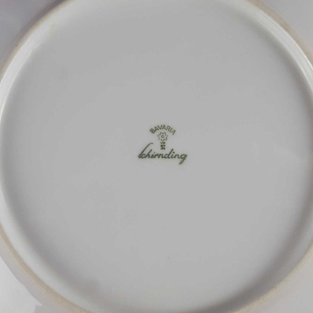 [458142358] Kuchenteller Dessertteller 19,4 cm Schirnding Bavaria mehrfarbig gebraucht - akzeptabel Bild 4