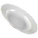 [458142362] Suppenteller 23,2 cm Hutschenreuther Maria Theresia Weiß gebraucht - akzeptabel Bild 2