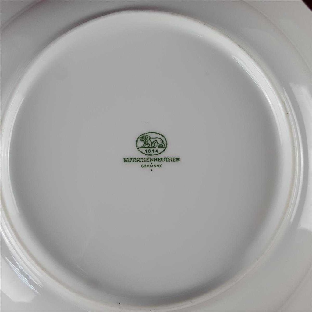 [458142362] Suppenteller 23,2 cm Hutschenreuther Maria Theresia Weiß gebraucht - akzeptabel Bild 7
