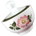[458142369] Zuckerdose Winterling Kirchenlamitz Relief Blumendekor Blumen Bild 2