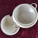 [458142370] Schüssel Servierschüssel Goldrand Schumann Elfenbein Beige gebraucht - gut Bild 5