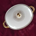 [458142371] Schüssel Goldrand 1,25 L Hutschenreuther Elfenbein Beige Selb gebraucht - gut Bild 4