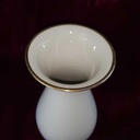 [458142374] Vase Blumenvase Goldrand 35,2 cm Eschenbach Elfenbein Beige gebraucht - sehr gut Bild 3