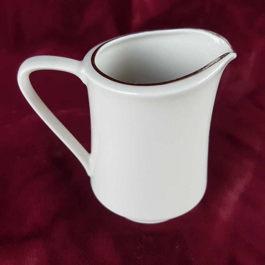 [458142388] Milchkännchen Goldrand 0,2 L Tirschenreuth Bavaria gebraucht - gut Bild 3