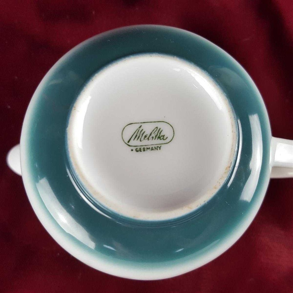 [458142396] Milchkännchen 0,1 L Melitta Berlin Pastellgrün gebraucht - sehr gut Bild 4