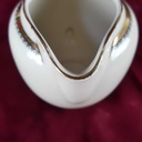 [458142398] Milchkännchen Seltmann Weiden Form 30007 schwarz gold Dekor gebraucht - gut Bild 4