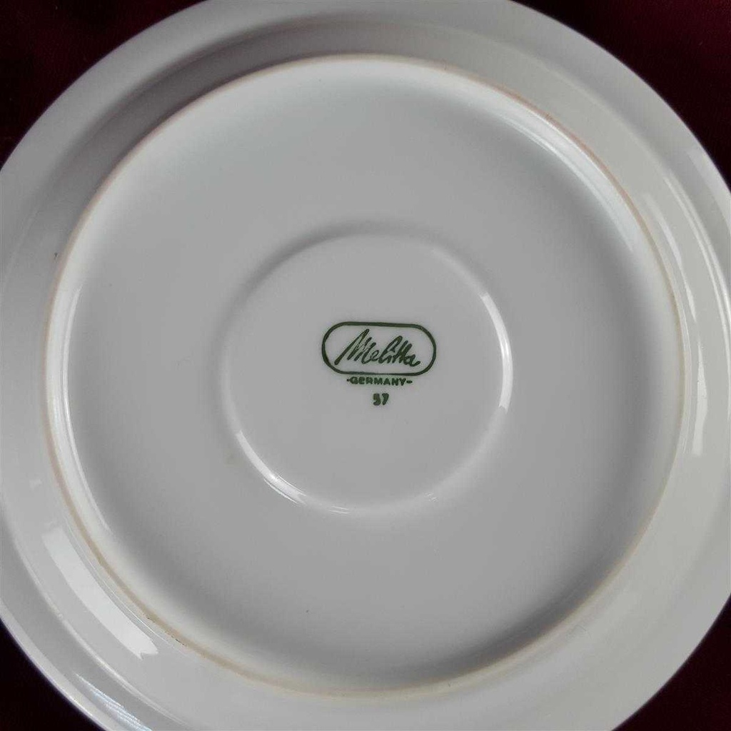 [458142403] Untertasse für Tee 15 cm Melitta Berlin Dahlem Bild 3