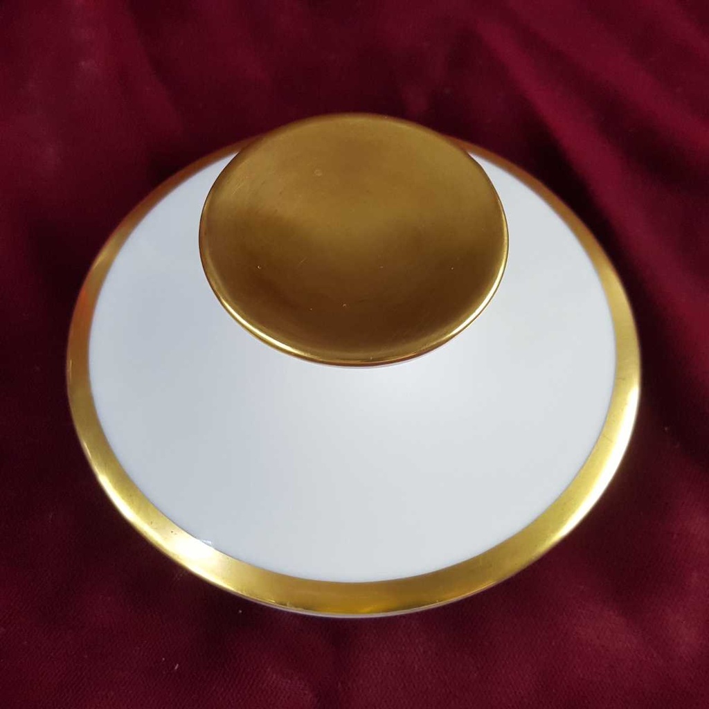 [458142404] Kaffeekanne Goldrand 1 L Eschenbach Alte Formen W5979 Weiß gebraucht - gut Bild 8