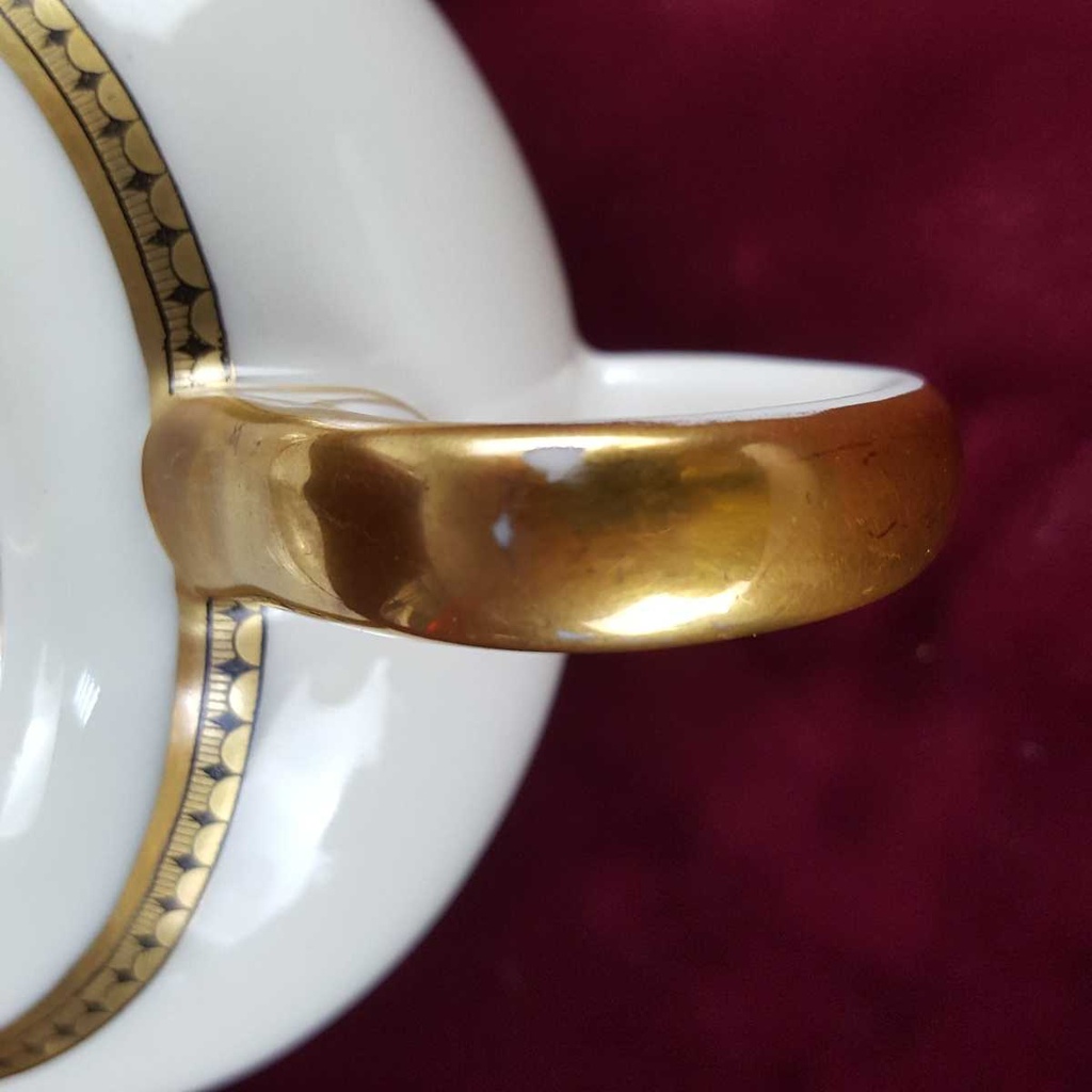 [458142407] Milchkännchen Hutschenreuther Hohenberg Dekor 02346 gebraucht - gut Bild 4