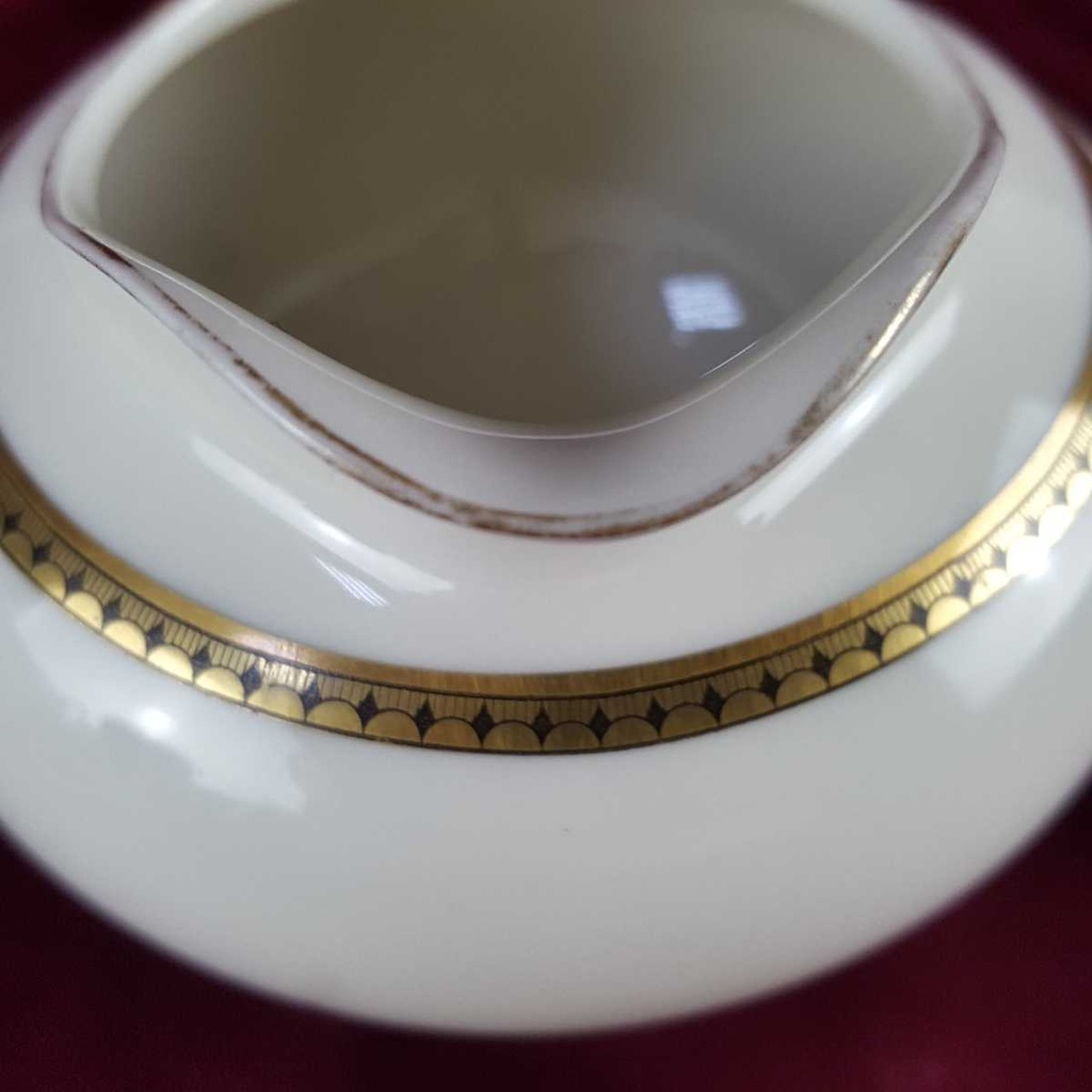 [458142407] Milchkännchen Hutschenreuther Hohenberg Dekor 02346 gebraucht - gut Bild 5
