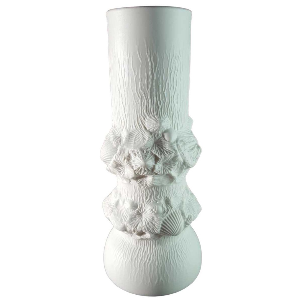 [45814241] Blumenvase Muschelvase 21,2 cm AK Kaiser Porzellan Weiß gebraucht - sehr gut Bild 2