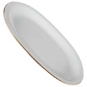 [458142413] Servierplatte Goldrand 31,8x20,2 cm Eschenbach Rita gebraucht - gut Bild 2