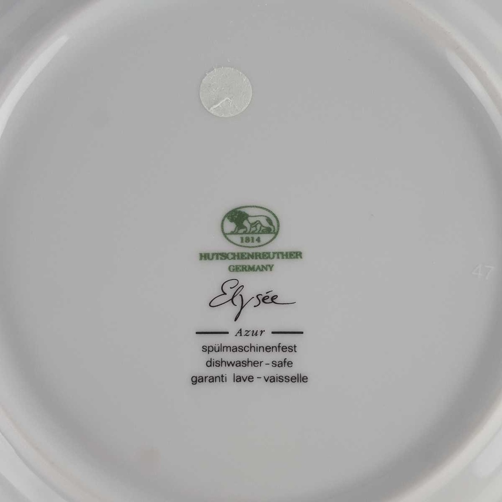 [458142416] Kuchenteller Dessertteller 20,5 cm Hutschenreuther Dresden Form Dresdner Sonderdekor Sonder Dekor gebraucht - sehr gut Bild 4