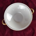 [458142417] Suppenterrine Suppenbecher Goldrand ohne Deckel 2 L Eschenbach W4049 Elfenbein Beige gebraucht - gut Bild 3