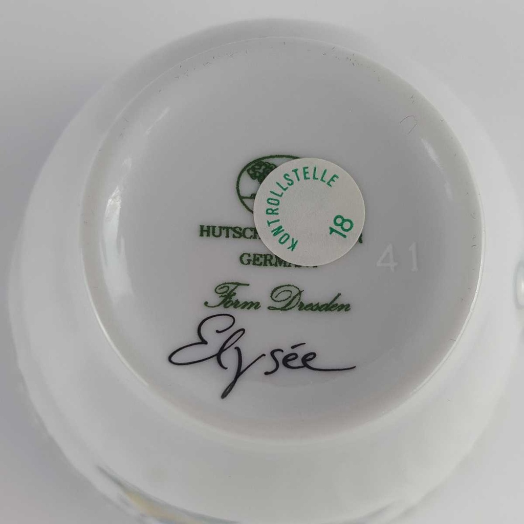 [458142419] Kaffeetasse Hutschenreuther Dresden Form Dresdner Sonderdekor Sonder Dekor gebraucht - sehr gut Bild 6