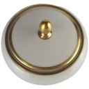 [458142429] Zuckerdose Goldrand Eschenbach Elfenbein Beige gebraucht - sehr gut Bild 2