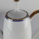 [458142430] Kaffeekanne Kanne 1,35 L Arzberg Rand Blau Gold gebraucht - gut Bild 3