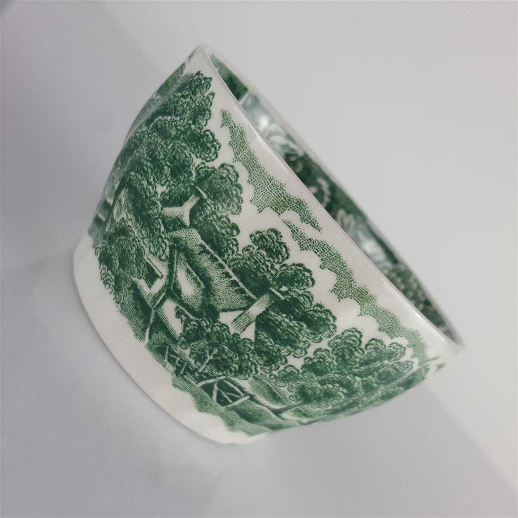 [458142432] Dessertschale 8,8 cm Wood & Sons England English Scenery Grün gebraucht - gut Bild 3
