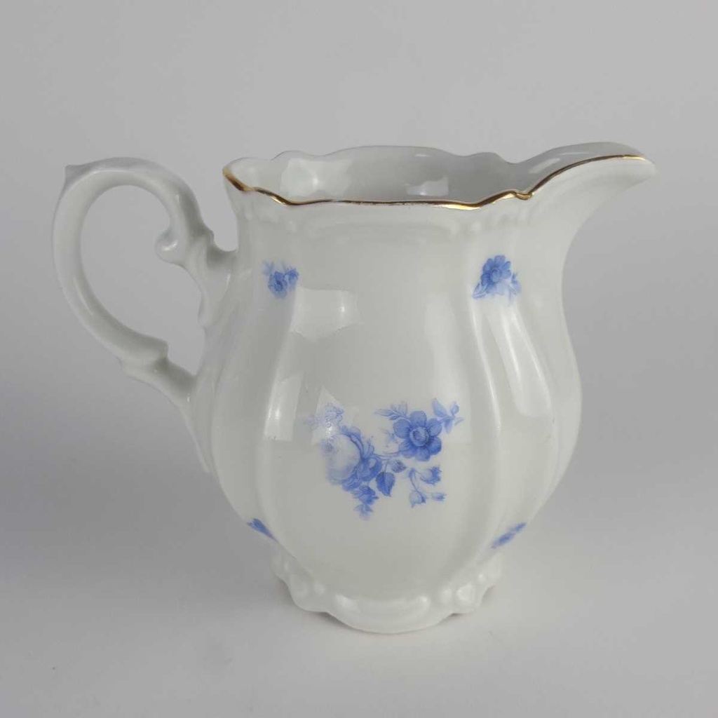 [458142438] Milchkännchen 0,4 L Kronester Bavaria Blaue Blumen gebraucht - gut Bild 3