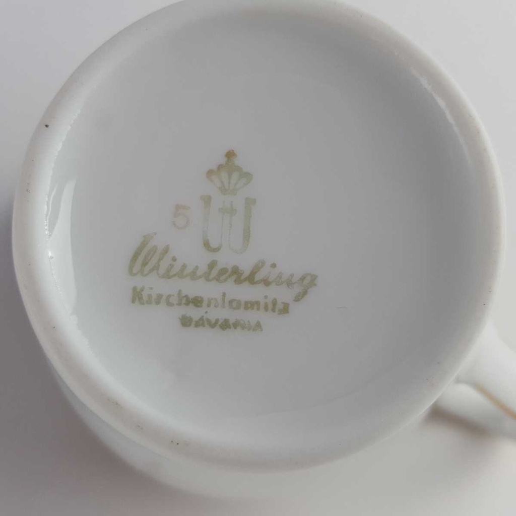 [458142440] Milchkännchen Goldrand 0,15 L Winterling Kirchenlamitz gebraucht - gut Bild 5