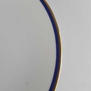 [458142456] Kuchenteller Dessertteller Goldrand 19,8 cm Jaeger & Co Rand Blau Gold gebraucht - gut Bild 4