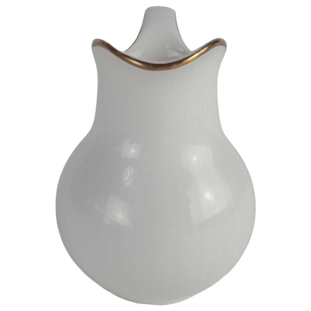 [458142457] Milchkännchen Goldrand 0,1 L Seltmann Weiden Weiß gebraucht - gut Bild 2