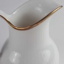 [458142457] Milchkännchen Goldrand 0,1 L Seltmann Weiden Weiß gebraucht - gut Bild 4