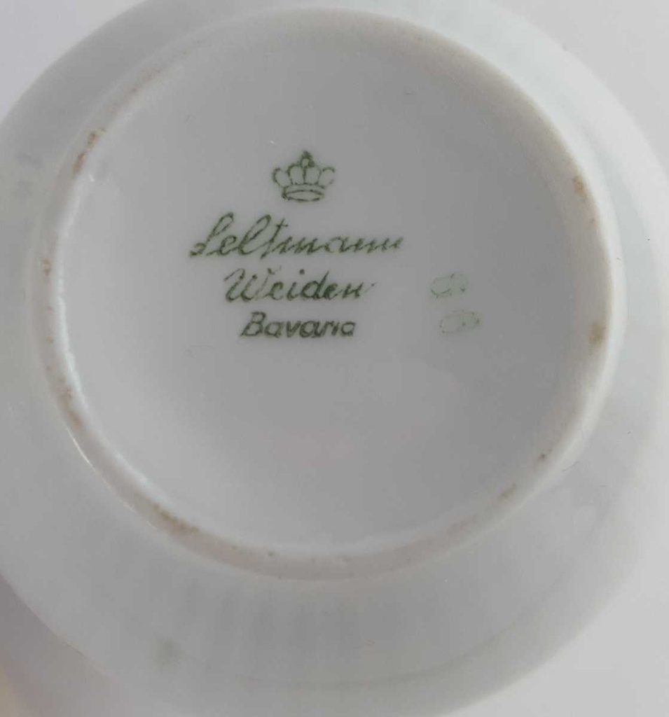 [458142457] Milchkännchen Goldrand 0,1 L Seltmann Weiden Weiß gebraucht - gut Bild 6