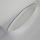 [458142458] Servierplatte Steakplatte 33x19,5 cm Arzberg Rand Blau Gold gebraucht - gut Bild 3
