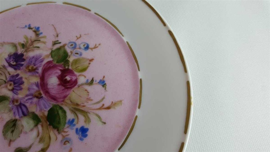 [45814246] Wandteller Sammelteller Langenthal Schweiz Blumen gebraucht - sehr gut Bild 3