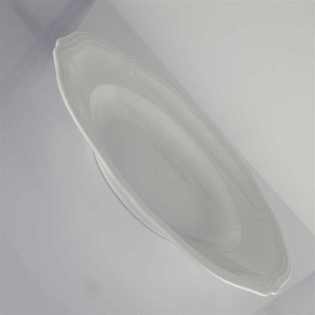 [458142468] Suppenteller 24,5 cm Rosenthal Chippendale Weiß Uni gebraucht - akzeptabel Bild 3